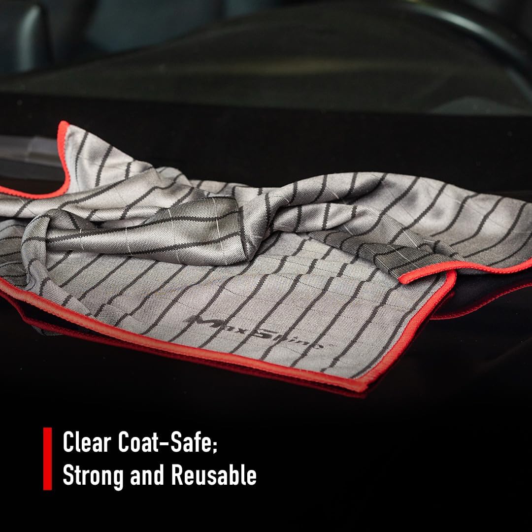 Carbon Fiber Towels (360GSM) 16”X16” - Ultra Durable, Premium Soft, Long-Lasting Towels, Perfect for Car Detailing