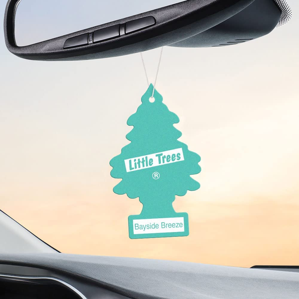 Air Fresheners Car Air Freshener. Hanging Tree Provides Long Lasting Scent for Auto or Home. Bayside Breeze, 24 Air Fresheners